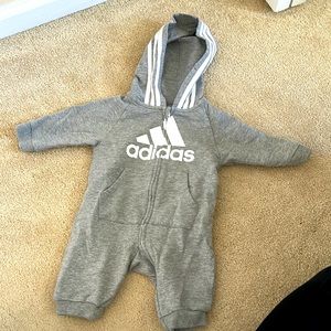 Adidas onesie/zip up